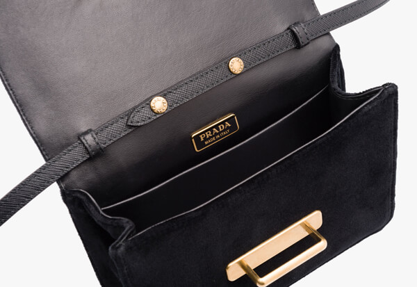 2017新作 PRADA プラダスーパーコピー*カイエベルベット夜空柄ショルダーバッグ 1BH018_2EKN